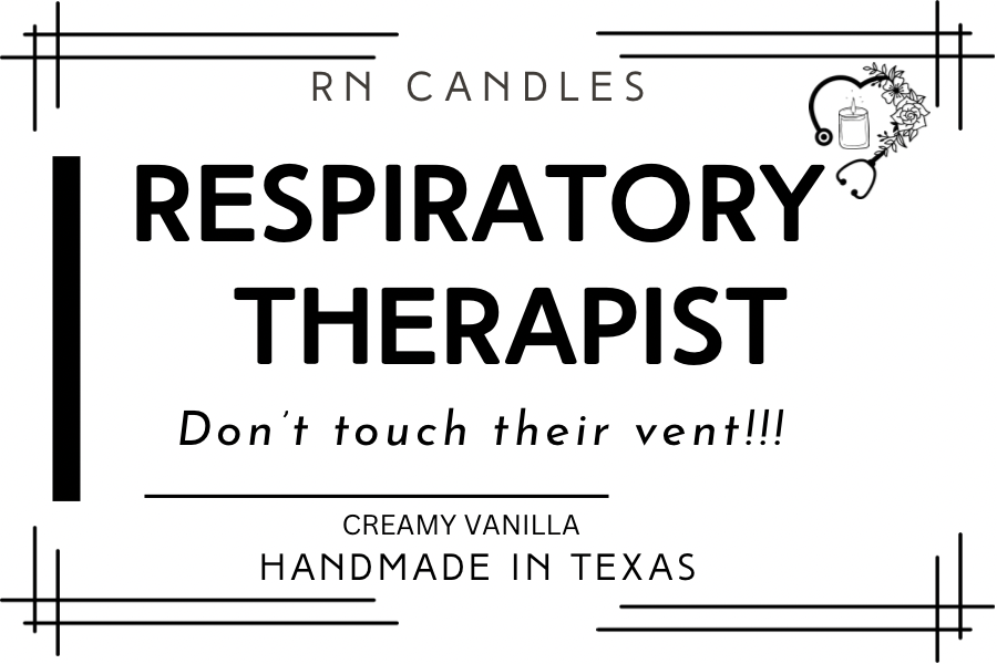 Respiratory Therapist Candle
