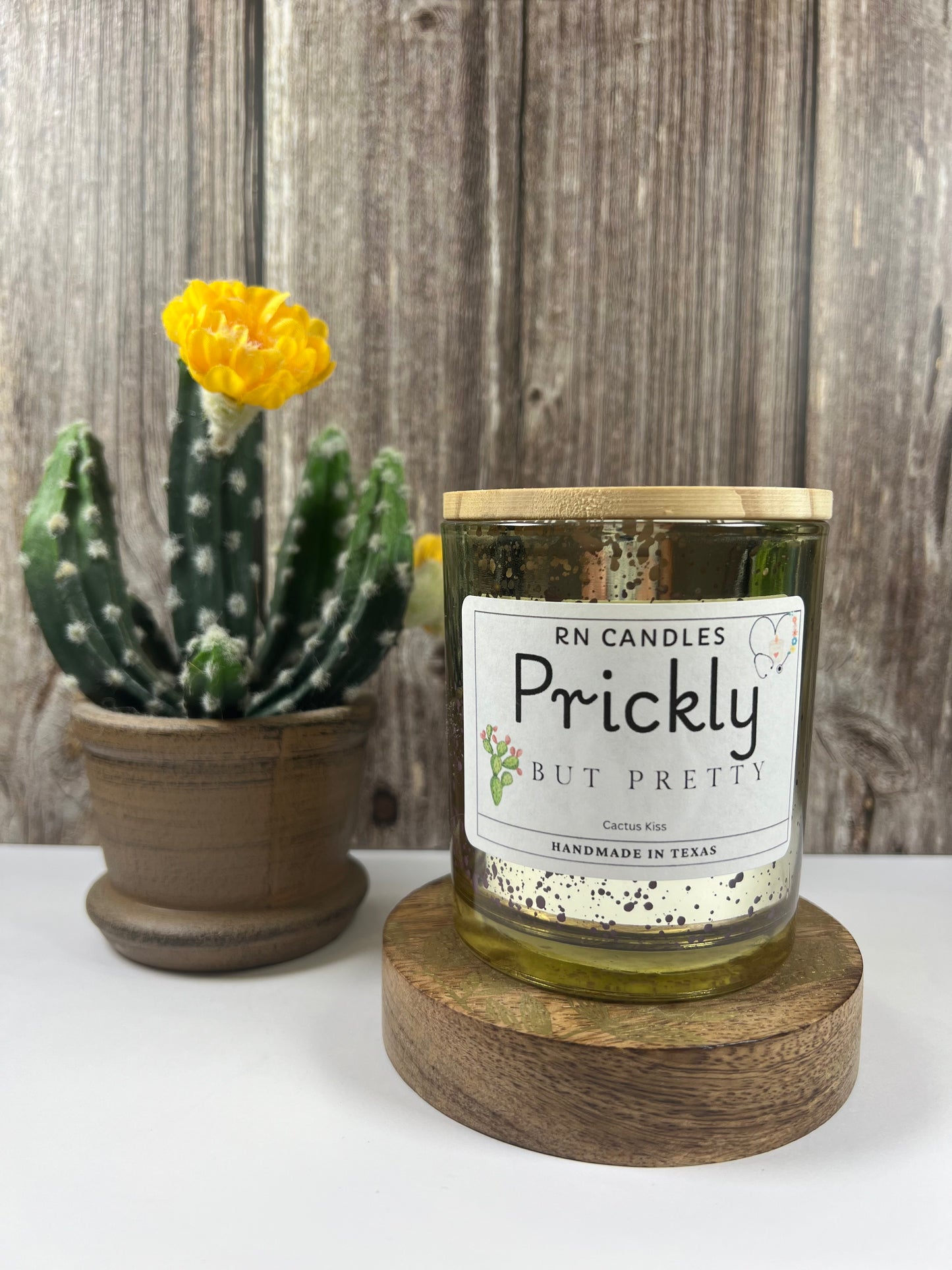 Prickly Candle