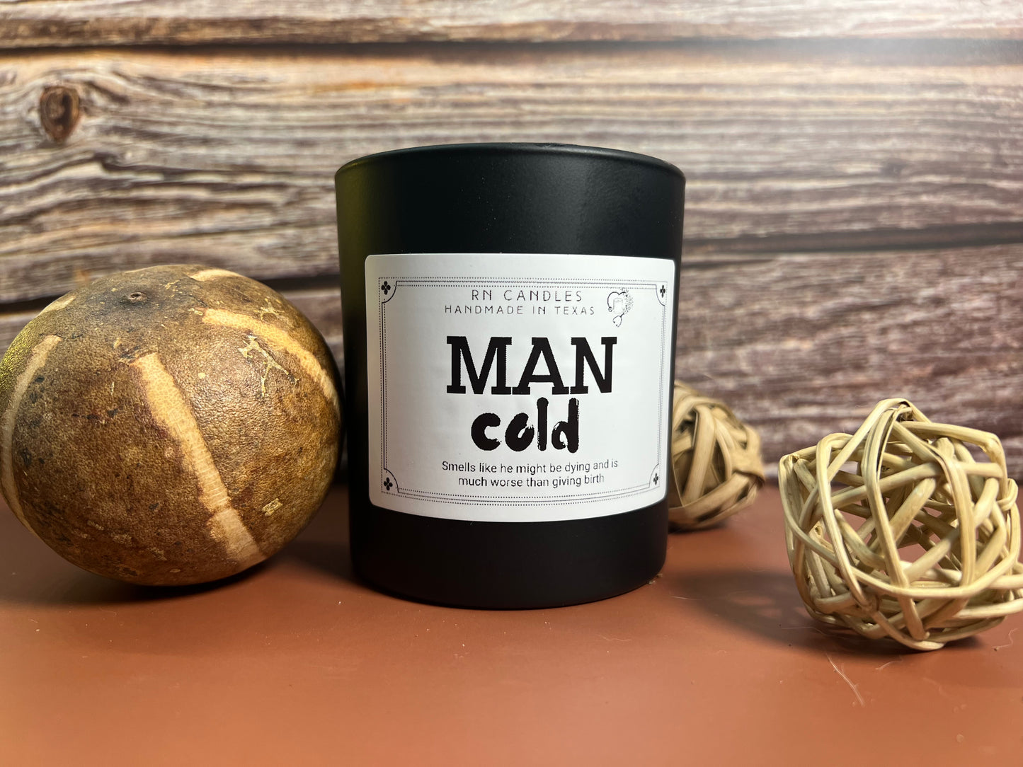 Man Cold Candle
