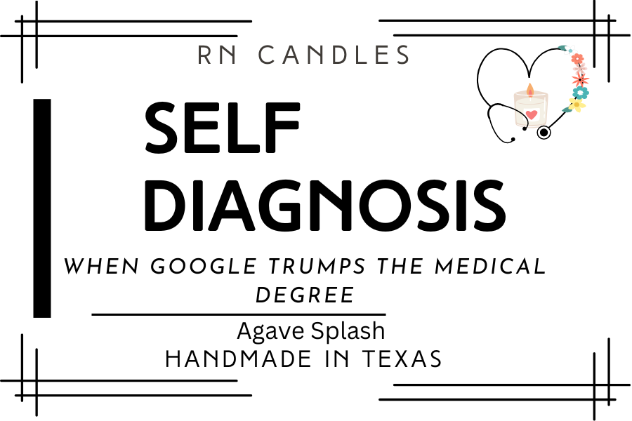 Self Diagnosis Candle-Agave Splash