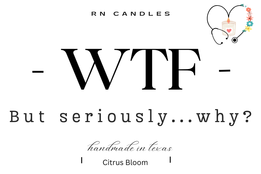 WTF Candle-Citrus Bloom