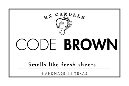 Code Brown Candle