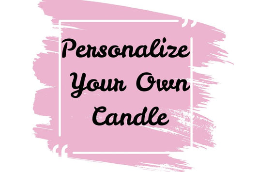 Personalized Candle