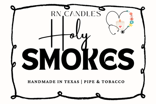 Holy Smokes / Smoke Break Candle - Pipe and Tobacco