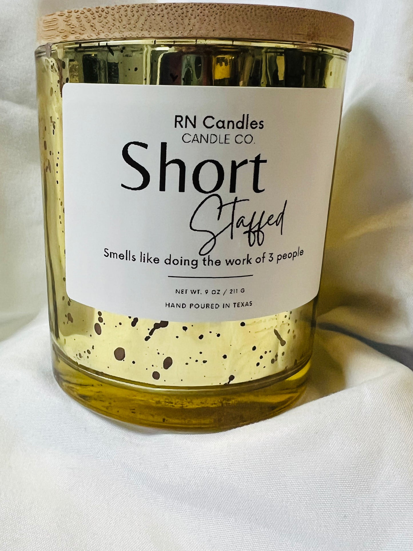 Short Staffed Candle