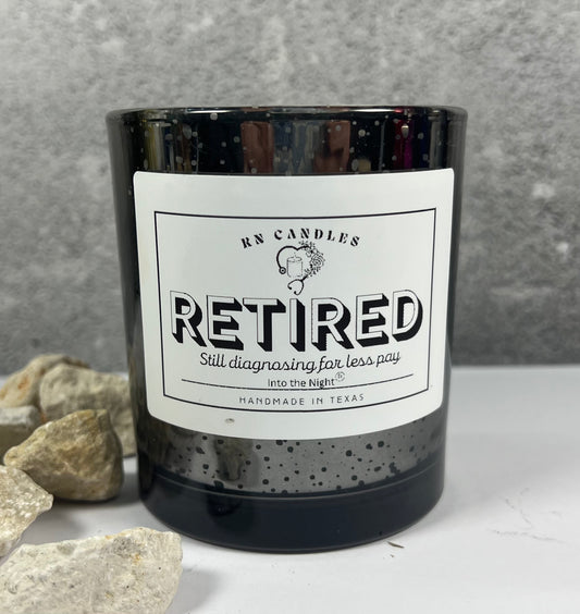Retired Nurse Candle