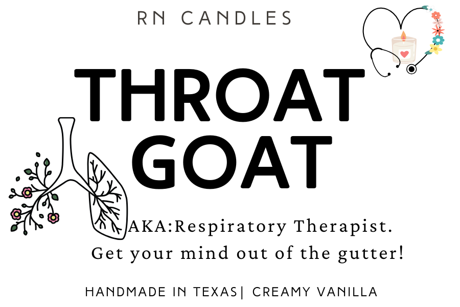 Throat Goat Candle-Creamy Vanilla