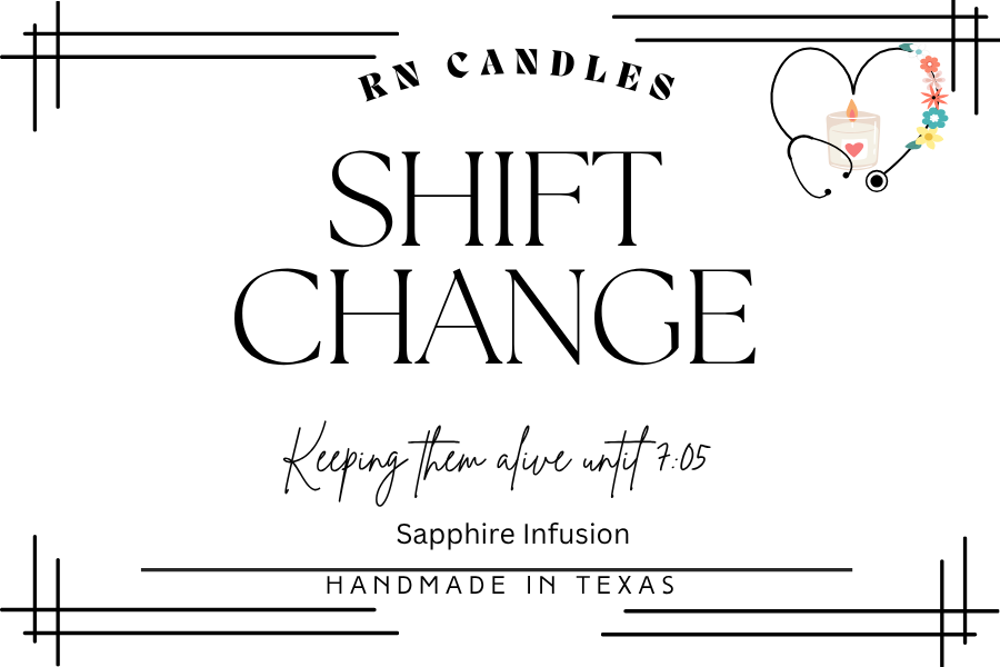 Shift Change / Sassy Classy Candle - Sapphire Infusion