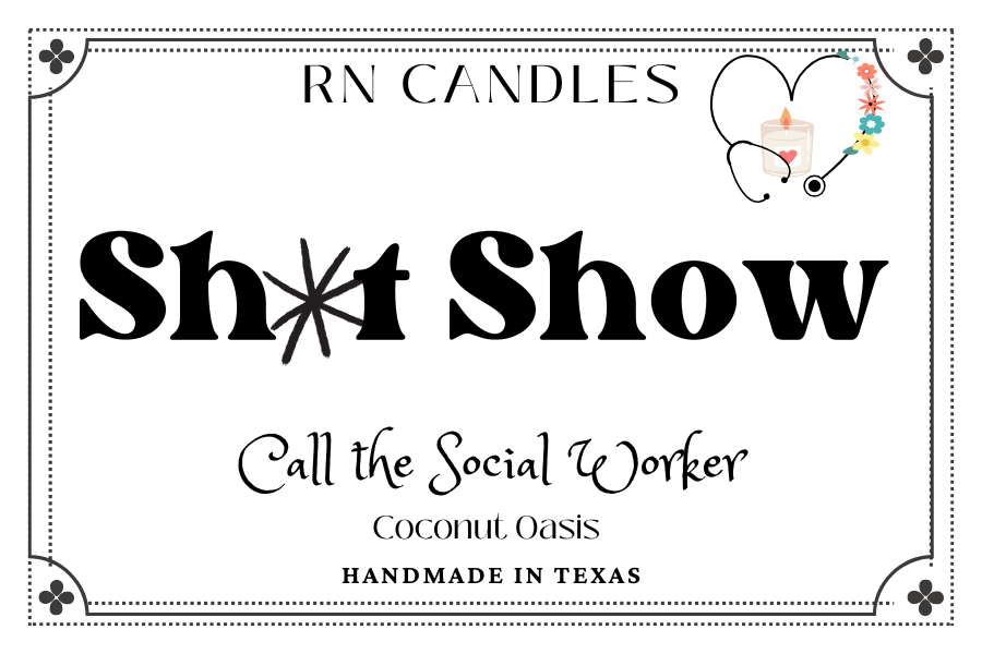 Sh*t Show Candle-Coconut Oasis
